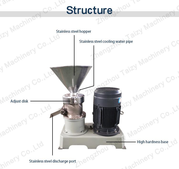 colloid mill machine structure colloid mill machine structure