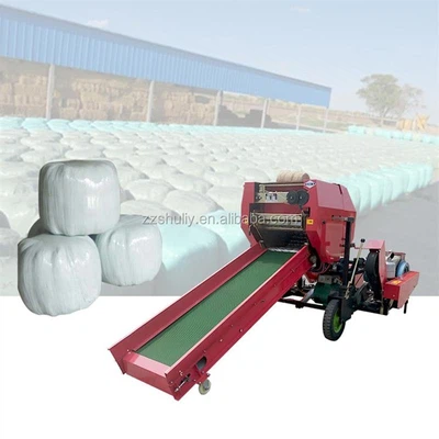 Silage Baler And Wrapper Machine Silage Baler And Wrapper Machine