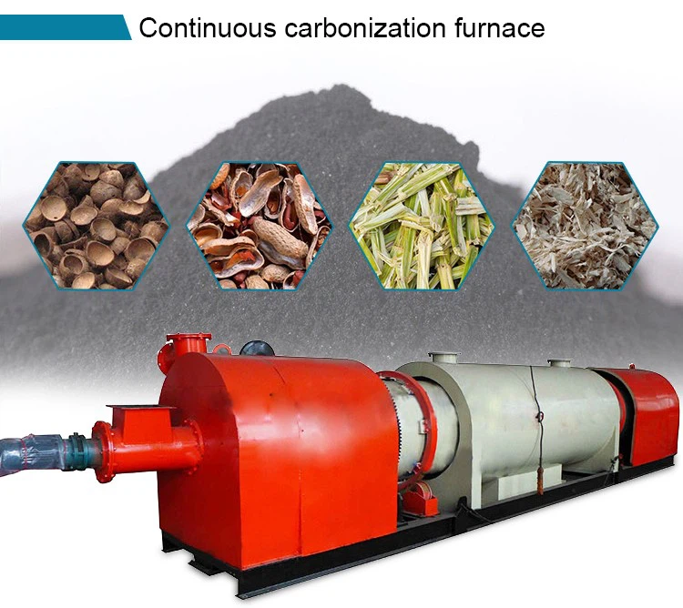 Rotary Charcoal Carbonization Furnace